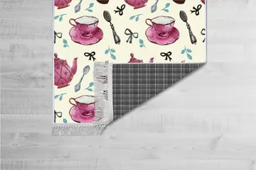 Matte (80x150) Homefesto - Cotton - Flerfarget/Fløyel - Tekstiler & tepper - Teppe & matte - Orientalske tepper - Persisk matte