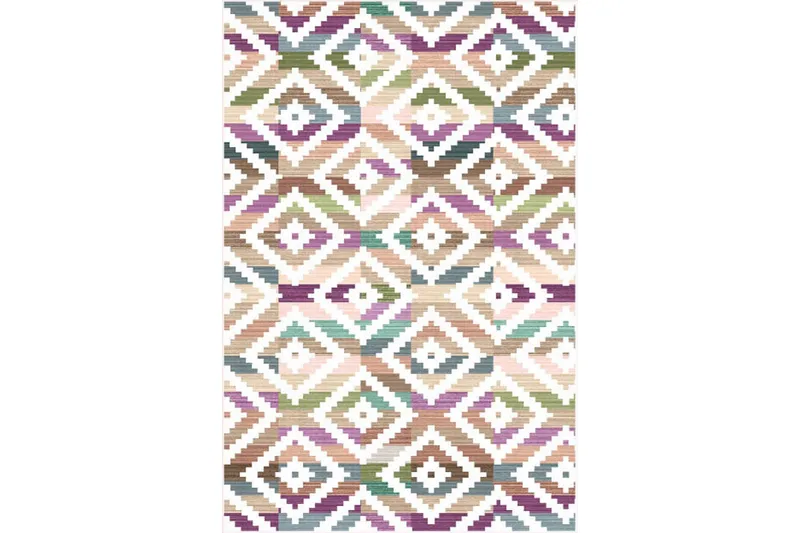 Matte (80x150) Homefesto - Cotton - Flerfarget/Fløyel - Tekstiler & tepper - Teppe & matte - Orientalske tepper - Persisk matte