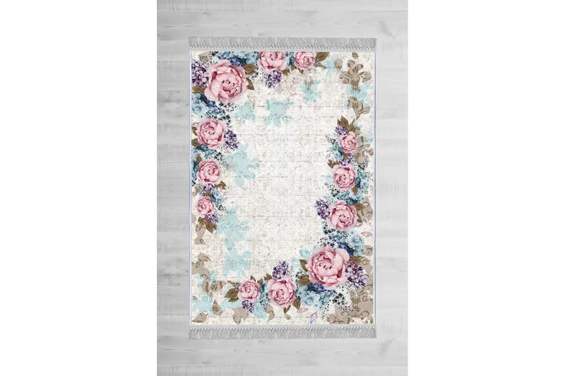 Matte (80x150) Homefesto - Cotton, Flerfarget/Fløyel