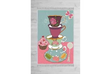 Matte (80x150) Homefesto - Cotton - Flerfarget/Fløyel - Tekstiler & tepper - Teppe & matte - Orientalske tepper - Persisk matte