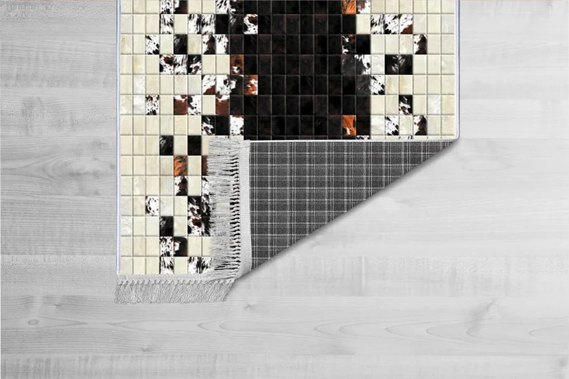 Matte (80x150) Homefesto - Cotton - Flerfarget/Fløyel - Tekstiler & tepper - Teppe & matte - Orientalske tepper - Persisk matte