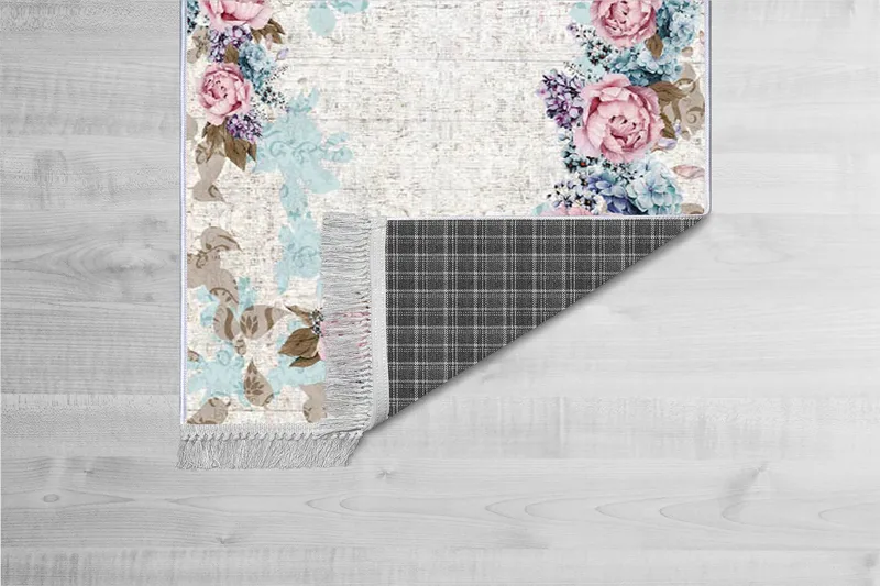 Matte (80x150) Homefesto - Cotton - Flerfarget/Fløyel - Tekstiler & tepper - Teppe & matte - Orientalske tepper - Persisk matte