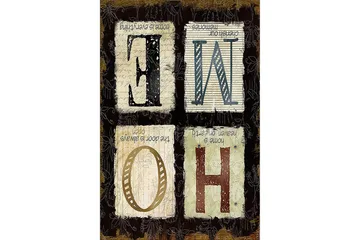 Matte (80x150) Homefesto - Cotton - Flerfarget/Fløyel - Tekstiler & tepper - Teppe & matte - Orientalske tepper - Persisk matte