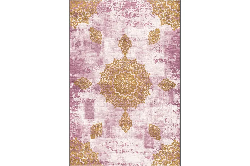 Matte (80x150) Homefesto - Cotton, Flerfarget/Fløyel