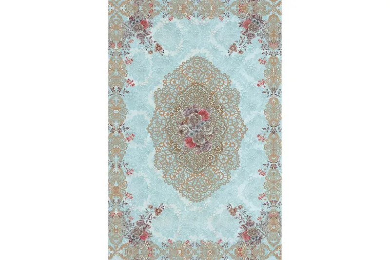 Matte (80x200) Homefesto - Cotton - Flerfarget/Fløyel - Tekstiler & tepper - Teppe & matte - Orientalske tepper - Persisk matte