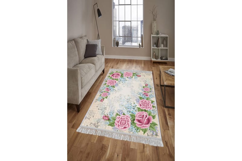 Matte (80x200) Homefesto - Cotton - Flerfarget/Fløyel - Tekstiler & tepper - Teppe & matte - Orientalske tepper - Persisk matte