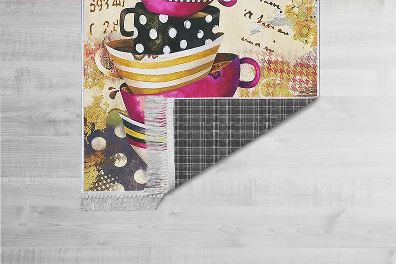 Matte (80x200) Homefesto - Cotton - Flerfarget/Fløyel - Tekstiler & tepper - Teppe & matte - Orientalske tepper - Persisk matte