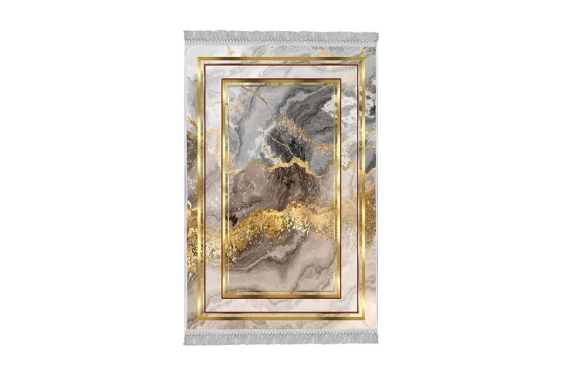 Matte (80x200) Homefesto - Cotton, Flerfarget/Fløyel