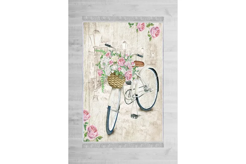 Matte (80x200) Homefesto - Cotton, Flerfarget/Fløyel