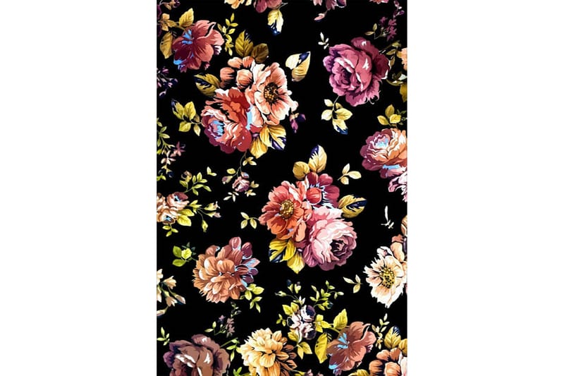 Matte (80x200) Homefesto - Cotton - Flerfarget/Fløyel - Tekstiler & tepper - Teppe & matte - Orientalske tepper - Persisk matte