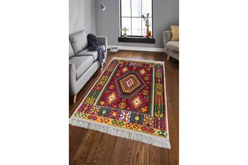 Matte (80x200) Homefesto - Cotton - Flerfarget/Fløyel - Tekstiler & tepper - Teppe & matte - Orientalske tepper - Persisk matte