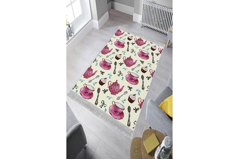 Matte (80x200) Homefesto - Cotton - Flerfarget/Fløyel - Tekstiler & tepper - Teppe & matte - Orientalske tepper - Persisk matte