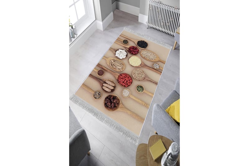 Matte (80x200) Homefesto - Cotton - Flerfarget/Fløyel - Tekstiler & tepper - Teppe & matte - Orientalske tepper - Persisk matte