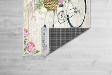 Matte (80x300) Homefesto - Cotton - Flerfarget/Fløyel - Tekstiler & tepper - Teppe & matte - Orientalske tepper - Persisk matte