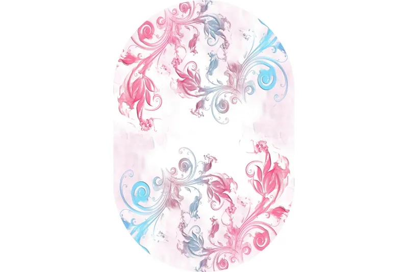 Matte (80x300) Homefesto - Cotton - Flerfarget/Fløyel - Tekstiler & tepper - Teppe & matte - Orientalske tepper - Persisk matte