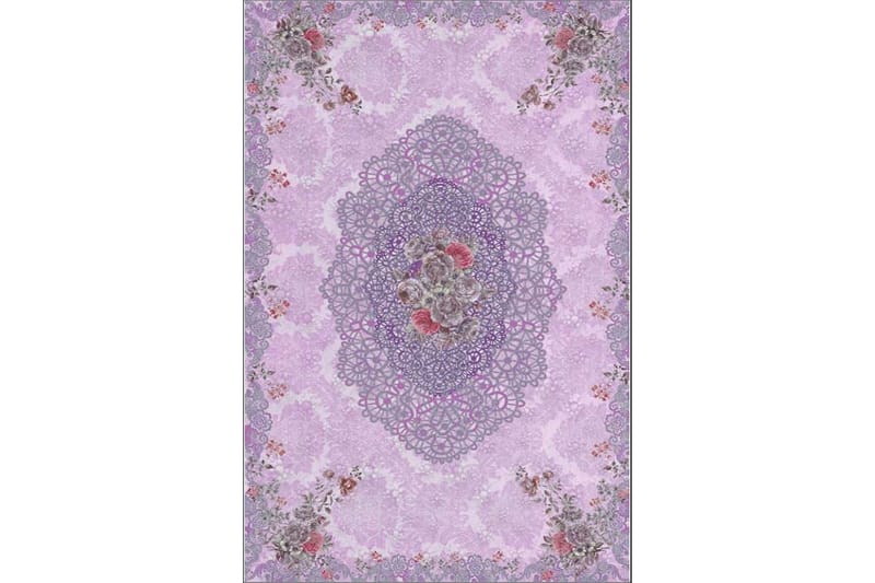 Matte (80x300) Homefesto - Cotton, Flerfarget/Fløyel