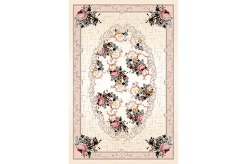 Matte (80x300) Homefesto - Cotton - Flerfarget/Fløyel - Tekstiler & tepper - Teppe & matte - Orientalske tepper - Persisk matte