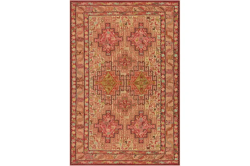 Matte (80x300) Homefesto - Cotton - Flerfarget/Fløyel - Tekstiler & tepper - Teppe & matte - Orientalske tepper - Persisk matte