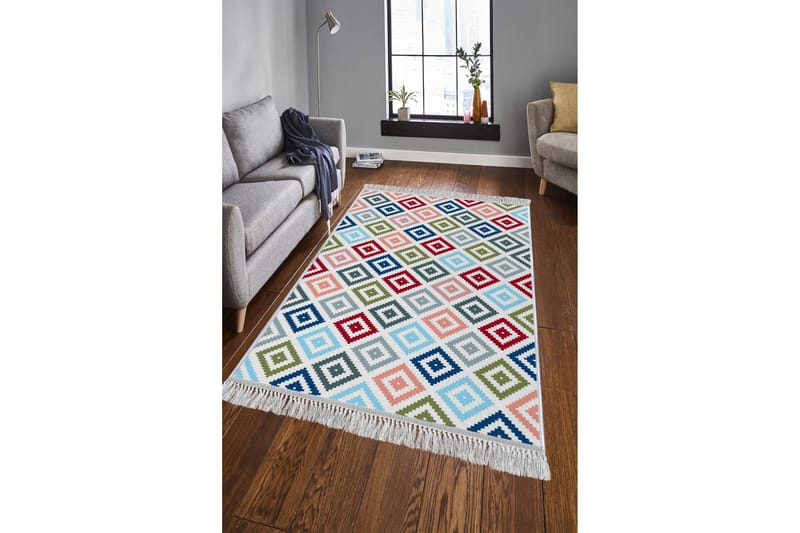 Matte (80x300) Homefesto - Cotton - Flerfarget/Fløyel - Tekstiler & tepper - Teppe & matte - Orientalske tepper - Persisk matte