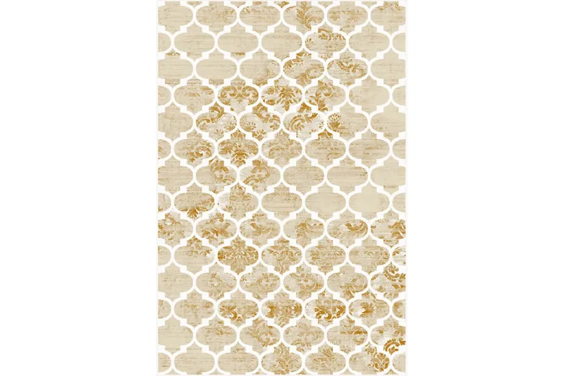 Matte (80x300) Homefesto - Cotton, Flerfarget/Fløyel