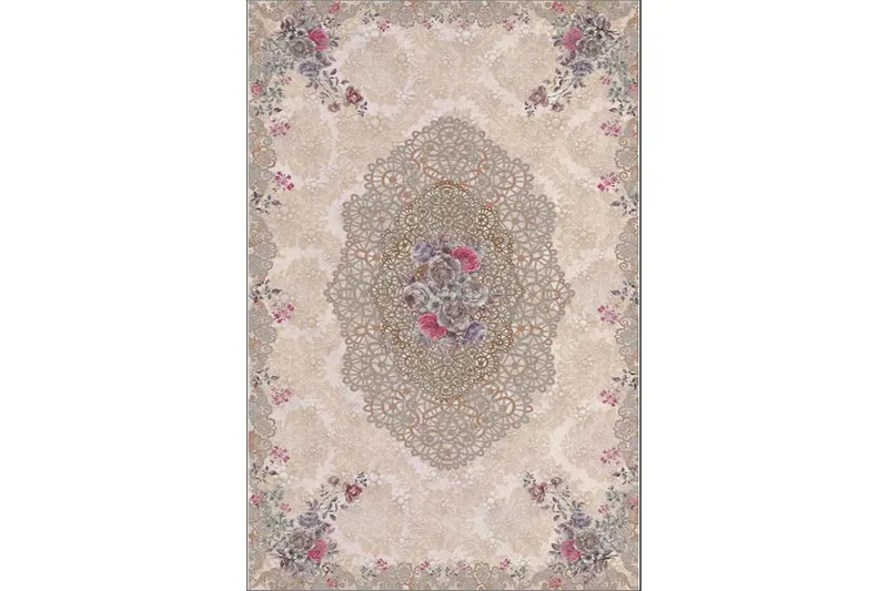 Matte (80x300) Homefesto - Cotton - Flerfarget/Fløyel - Tekstiler & tepper - Teppe & matte - Orientalske tepper - Persisk matte