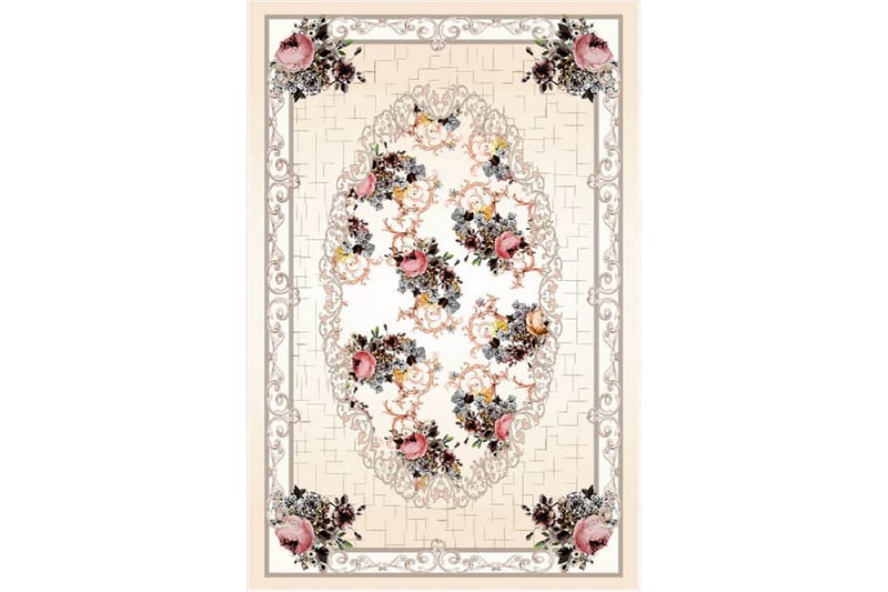 Matte (80x300) Homefesto - Cotton - Flerfarget/Fløyel - Tekstiler & tepper - Teppe & matte - Orientalske tepper - Persisk matte