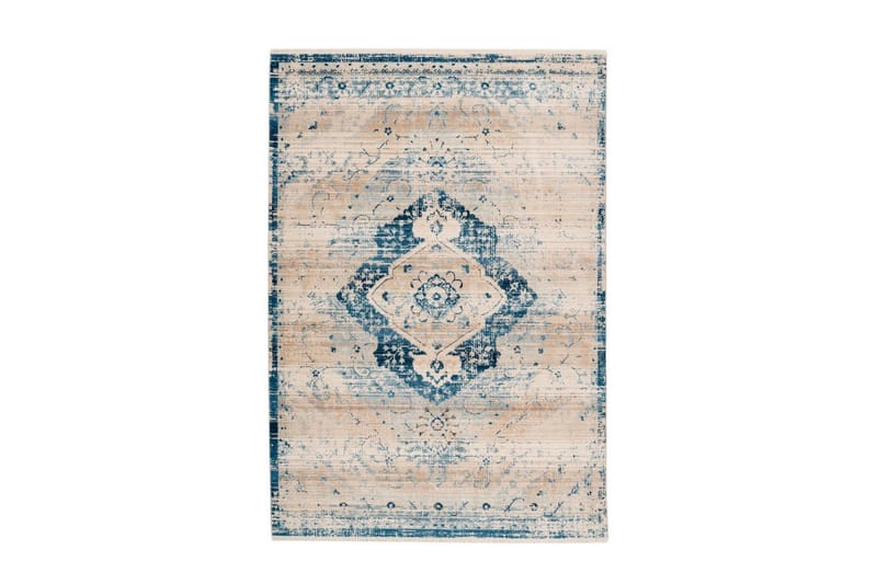Matte Gandeer Lond Créme/Blå 120x170 cm - D-Sign - Orientalske tepper - Persisk matte