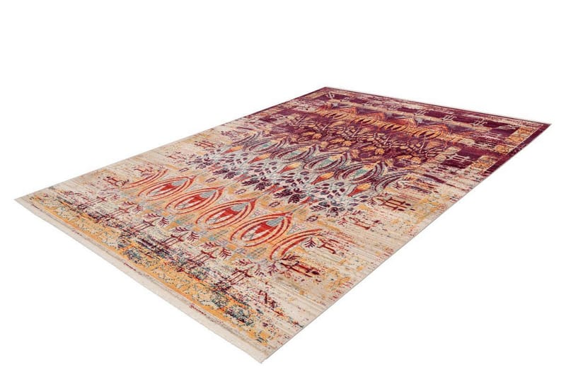 Matte Gandeer Swe 120x170 cm Rød/Flerfarget - D-Sign - Persisk matte - Orientalske tepper