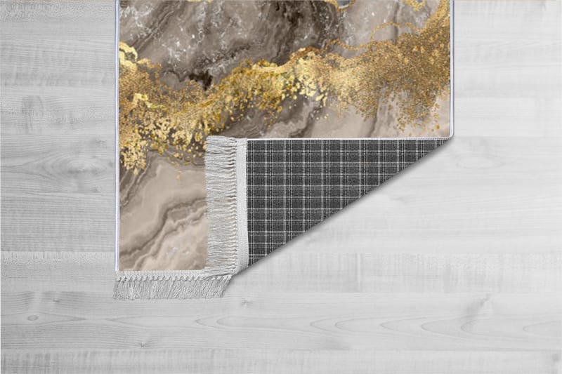 Matte Homefesto 100x300 cm - Multifarge/Fløyel - Persisk matte - Orientalske tepper