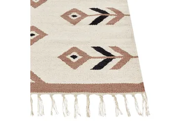 Niavan Kelimteppe 200x300 cm - Beige - Tekstiler & tepper - Teppe & matte - Orientalske tepper - Kelimtepper