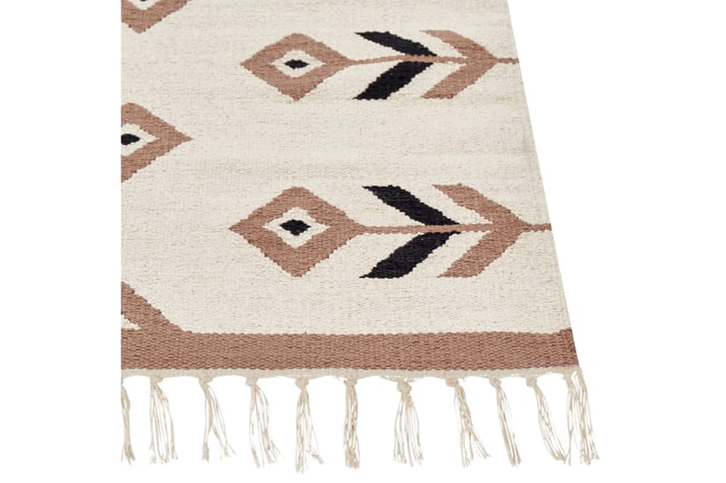 Niavan Kelimteppe 200x300 cm - Beige - Tekstiler & tepper - Teppe & matte - Orientalske tepper - Kelimtepper