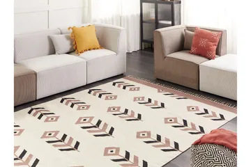 Niavan Kelimteppe 200x300 cm - Beige - Tekstiler & tepper - Teppe & matte - Orientalske tepper - Kelimtepper