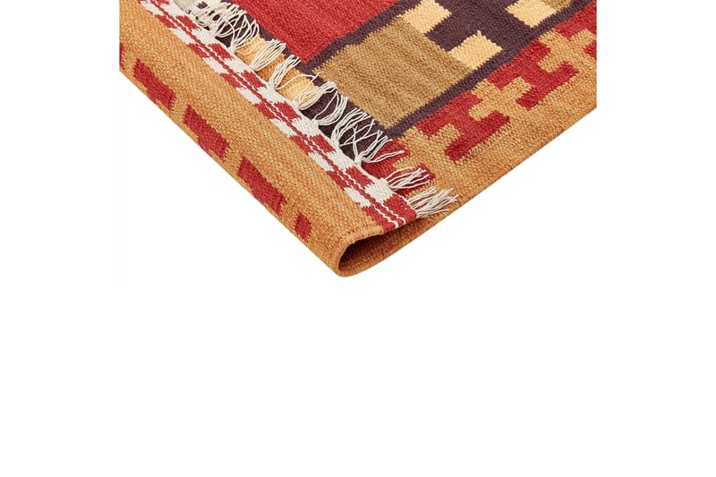 Parakar Kelimteppe 140x200 cm - Rød - Tekstiler & tepper - Teppe & matte - Orientalske tepper - Kelimtepper