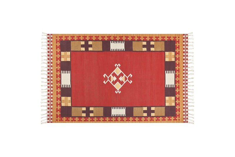 Parakar Kelimteppe 140x200 cm, Rød