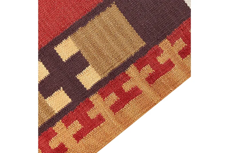 Parakar Kelimteppe 200x300 cm - Rød - Tekstiler & tepper - Teppe & matte - Orientalske tepper - Kelimtepper