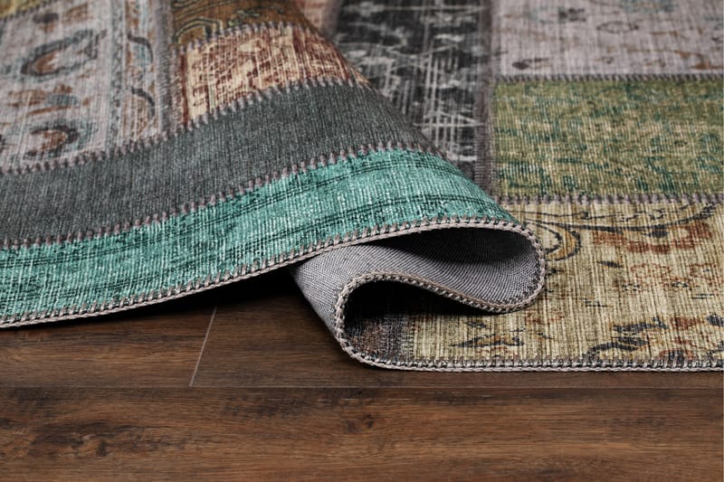 Patchham Patchworkmatte 80x150 cm - Flerfarget - Tekstiler & tepper - Teppe & matte - Orientalske tepper - Patchwork tepper