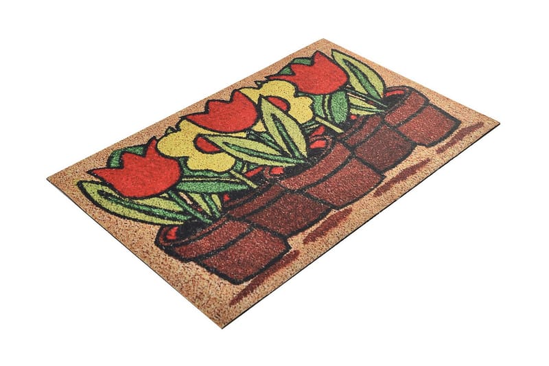Pvc Dørmatte Chilai - Dørmatte - Flerfarget - Tekstiler & tepper - Teppe & matte - Orientalske tepper - Persisk matte