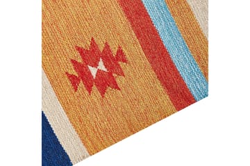 Taronik Kelimteppe 140x200 cm - Rød - Tekstiler & tepper - Teppe & matte - Orientalske tepper - Kelimtepper