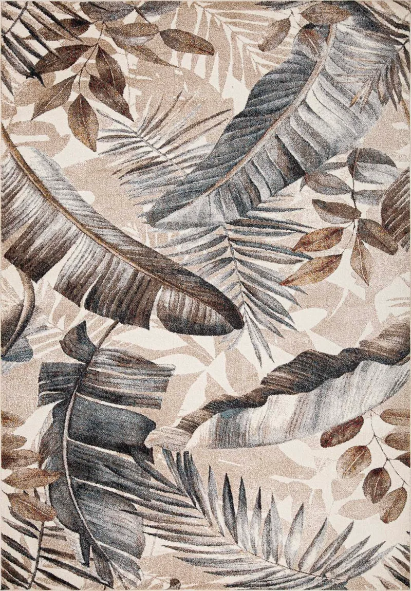 Teppe Yelvi 100x150 cm, beige/brun