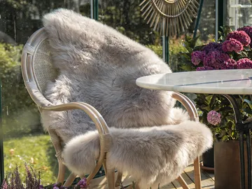 Fårskinn Hillerstorp Vilma - Grå - Tekstiler & tepper - Teppe & matte - Skinn & pelstepper - Saueskinn