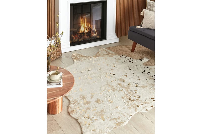 Skinnteppe Bogong 150x200 cm - Beige - Tekstiler & tepper - Teppe & matte - Skinn & pelstepper