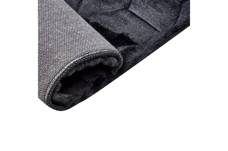Skinnteppe Thatta 80x150 cm - Svart - Tekstiler & tepper - Teppe & matte - Skinn & pelstepper