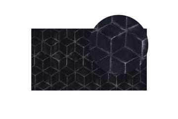 Skinnteppe Thatta 80x150 cm - Svart - Tekstiler & tepper - Teppe & matte - Skinn & pelstepper