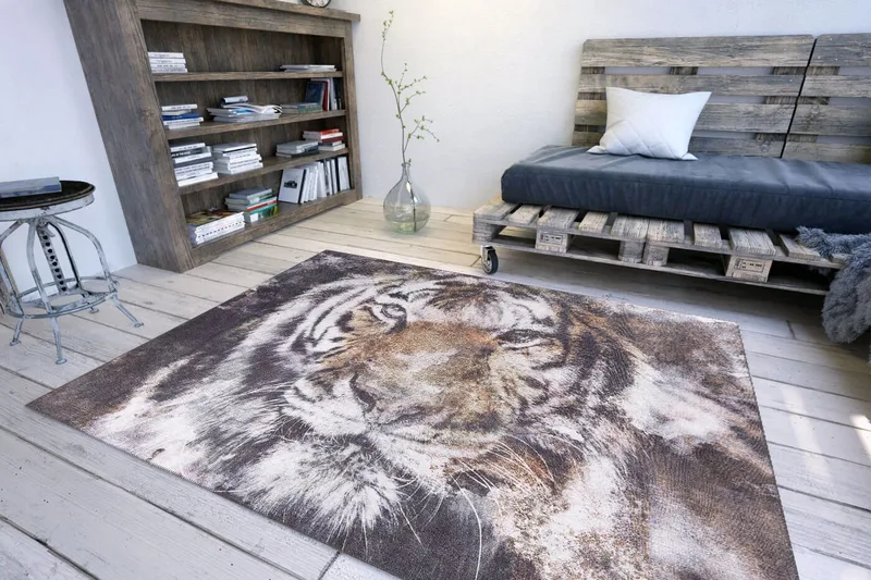 Artloop Matte 75x230 cm - Multifarget - Tekstiler & tepper - Teppe & matte - Små tepper