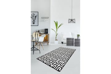 Chilai Matte 80x120 cm - Svart/Hvit - Tekstiler & tepper - Teppe & matte - Moderne matte - Wiltontepper