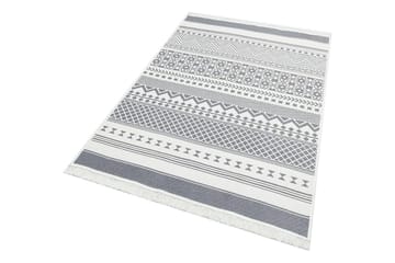 Eko Hali BomullsMatte 80x150 cm - Grå/Hvit - Tekstiler & tepper - Teppe & matte - Moderne matte - Bomullsmatter