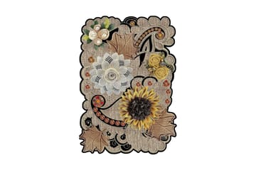 Homefesto Matte 50x80 cm - Multifarget - Tekstiler & tepper - Teppe & matte - Moderne matte - Wiltontepper