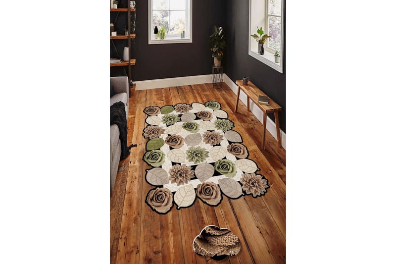 Homefesto Matte 80x120 cm - Multifarget - Tekstiler & tepper - Teppe & matte - Moderne matte - Wiltontepper