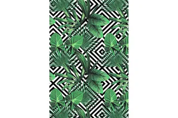 Homefesto Matte 80x150 cm - Multifarget - Tekstiler & tepper - Teppe & matte - Små tepper