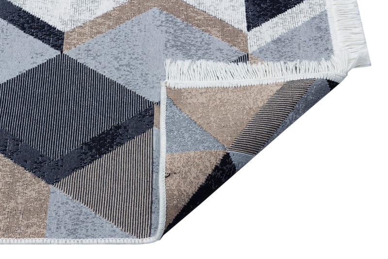 Inngangsmatte Caleban 80x150 cm - Beige/Svart/Hvit/Bomull - Små tepper - Teppe & matte